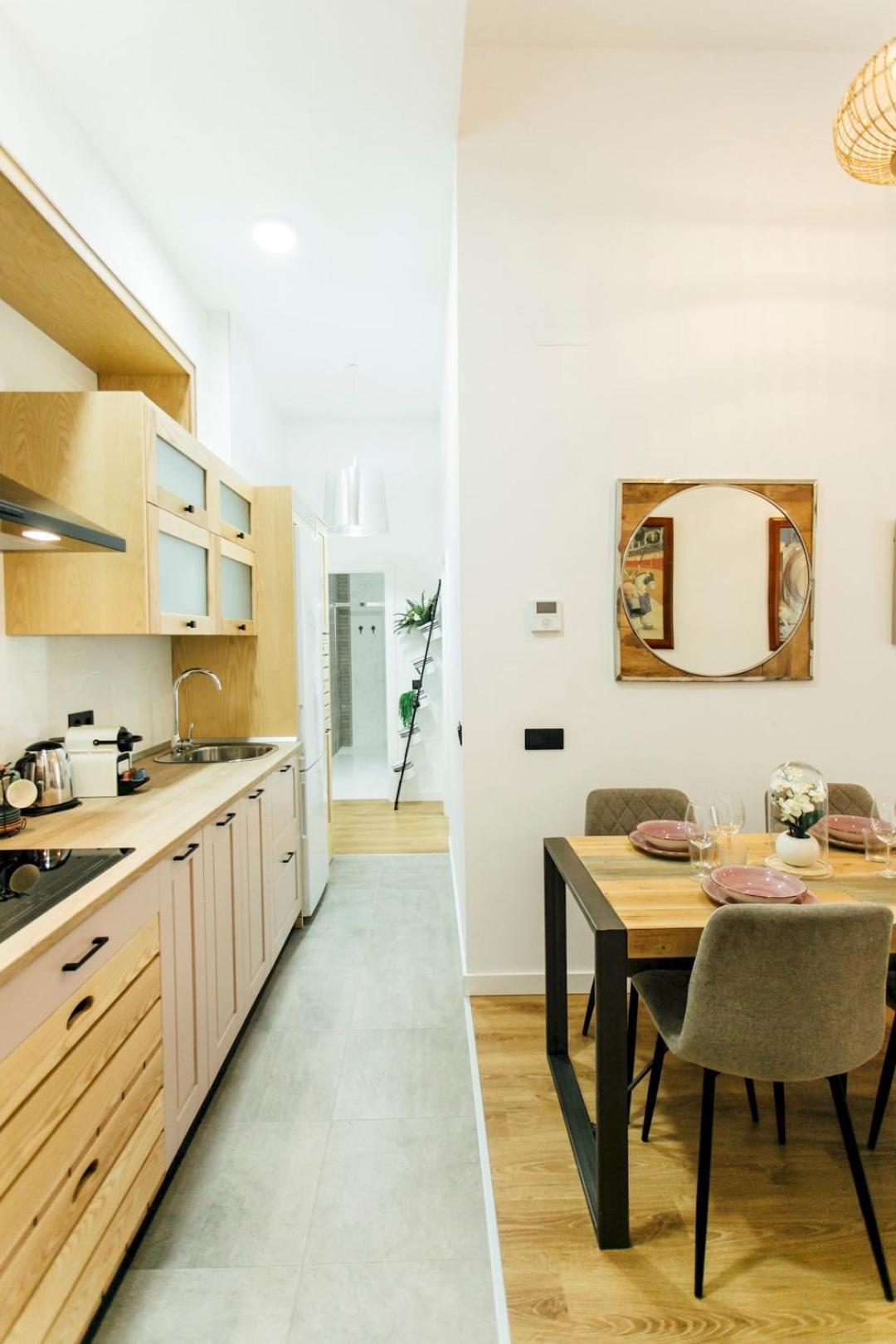 塞维利亚Modern With Seasonal Swimming Pool- 1Bd 1Bth- Goyeneta公寓 外观 照片