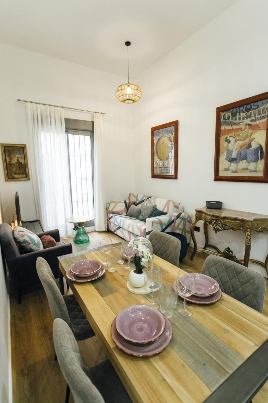 塞维利亚Modern With Seasonal Swimming Pool- 1Bd 1Bth- Goyeneta公寓 外观 照片